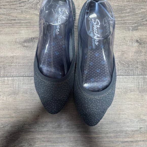 Skechers Cleo Dots Textile Ballet Flat Shoes Women's Size 7 - Picture 2 of 6